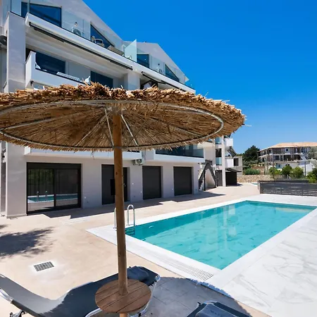 Poseidon Sea View Maisonette With Pool * Nikiana