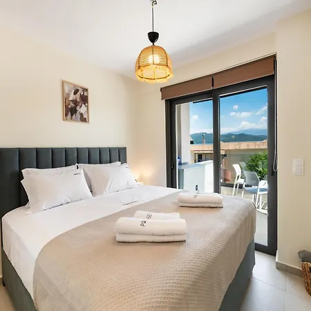 Сasa de vacaciones Poseidon Sea View Maisonette With Pool Nikiana
