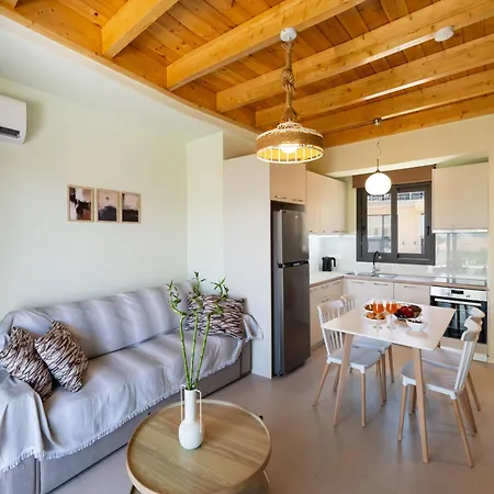 Сasa de vacaciones Poseidon Sea View Maisonette With Pool Nikiana