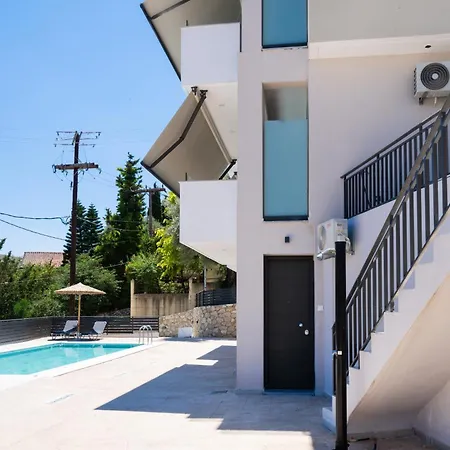Poseidon Sea View Maisonette With Pool * Nikiana